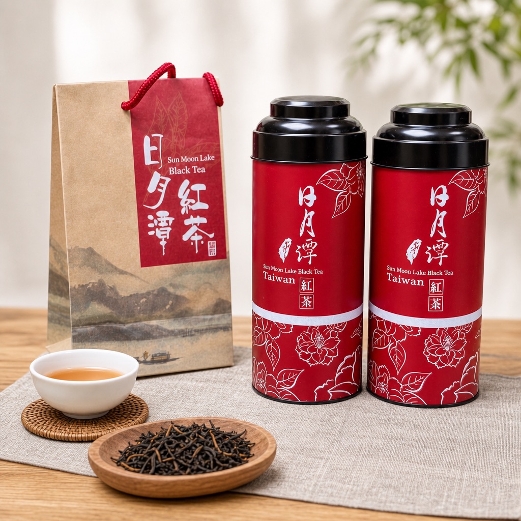 日月潭紅茶 茶席照片